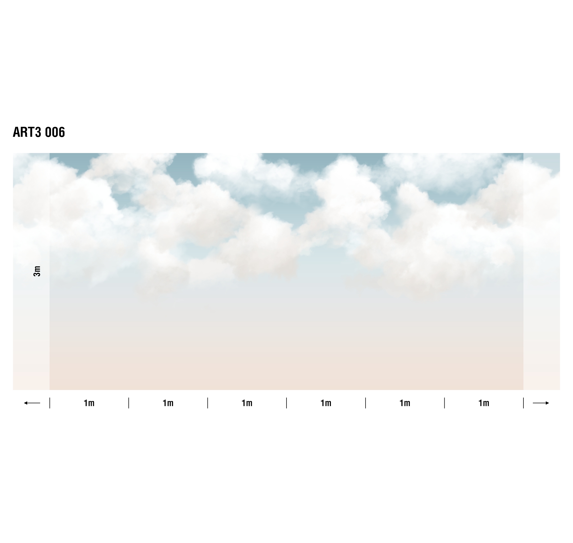 Панно Loymina Пейзаж Облака ART3 006 3×6